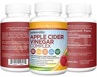 Paleovalley: Apple Cider Vinegar Complex - Digestive Support - 90 Capsules - Organic Ingredients - Help Stabilize Blood Sugar - Manage Appetite - Improve Protein Absorption