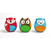 Skip Hop Explore and More Musical Egg Shaker Trio, Multi (3-Piece)