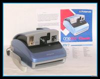 Polaroid One 600 Instant Camera with Digital Display, Light Blue