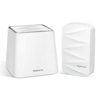 MeshForce Whole Home Mesh WiFi System M3 Suite (1 WiFi Point + 1 WiFi Dot) - Dual Band WiFi System Router Replacement and Wall Plug Extenders-High Performance Wireless Coverage for 4+ Bedrooms Home