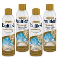 Faultless Starch Spray for Clothes – Premium Firm Finish (20oz 4 Pack) Professional Iron Spray Starch for Clothes & Fabric – No Stick Iron Spray, No Flaking or Clogging