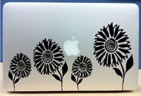 Sunflower - Vinyl MacBook/Laptop Decal Sticker Graphic