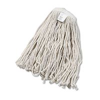 Boardwalk 2020CEA Cut-End Wet Mop Head, Cotton, No. 20, White