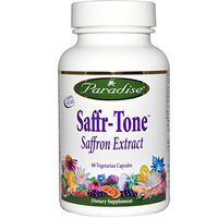 Paradise Herbs, Saffr-Tone, Saffron Extract, 60 Veggie Caps - 2pc