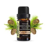 Essential Oil Pure Plant Aromatherapy Essential Oil Therapeutic Grade (10ml) - Topically Applied in Diffuser, Humidifier, Skin Care, Cleaning (Cedarwood, 0.33 Floz)
