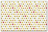 Emoji Tissue Paper - Boutique Printed Tissue Paper for Gift Wrapping Fun Emoji Print, Decorative Tissue Paper - 20 Large Sheets, 20x30