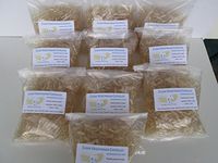 PurecapsUSA - 10,000 Size 1 Fillable Clear Empty Vegetarian Capsules