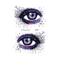 UOKNICE Halloween Waterproof Temporary Tattoo Sticker Scar Terror Wound Blood Injury Hot