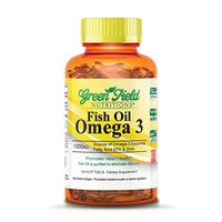 Greenfield Nutrtions, Fish Oil 1000mg, 300mg Omega 3, EPA 180mg and DHA 120mg, 120 Pills, Halal Vitamins