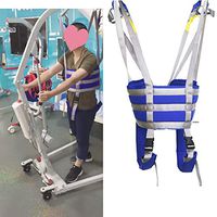 Patient Lift Medical Slings Walking Standing Aids Full Body Transfer Belt Strap for Thigh Hip Waist Lumbar Back Supports Leg Exercise with Padded Buffer Large Load Capacity 504 Lbs AnyBack