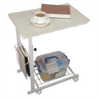 Portable Adjustable Aluminum Laptop Desk,Adjustable Laptop Stand, Portable Desk for Laptop, Bed Tray Cooling Pad