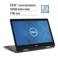 2019 Dell Inspiron 14 2-in-1 14 Inch HD Touchscreen Laptop (Intel Core i3-8145U to 3.9GHz, 16GB RAM, 1TB SSD, WiFi, Bluetooth, HDMI, Windows 10 Home) (Grey)