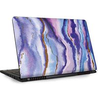Skinit Decal Laptop Skin for Inspiron 15 5000 (5577) - Officially Licensed Originally Designed Blue Violet Watercolor Geode Design