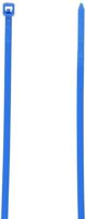 Monoprice Cable Tie 4 inch 18LBS, 100pcs/Pack - Blue
