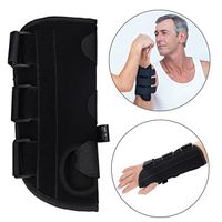 Wrist-Thumb Splint, Lightweight Breathable Right and Left Forearm Splint Wrist Brace Support Band with Adjustable 3 Straps for Sports, Sprains, Arthritis and Tendinitis (Right Hand L)