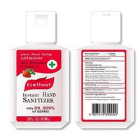 Dowager Botanical Hand Sanitizer Gel,60ml/2oz Free Foaming Hand Sanitizer,No Rinse Foam Hand Soap Gel,Kid Friendly,Travel Size with Moisturizing Formula (Red)