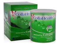 Collahealth, pure hydrolized fish collagen powder 100% , "pack of 2" super save (7Oz x2)