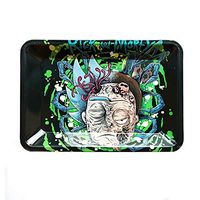 Metal Rolling Tray Durable Art Scroll Tray 7
