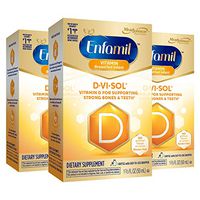 Enfamil D-Vi-Sol Vitamin D Supplement Drops 50 mL(Packs of 3)