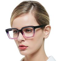 MARE AZZURO Reading Glasses Women’s Stylish Reader Durable Eyewear 0 1.0 1.5 2.0 2.5 3.0 3.5 4.0(Purple, 100)