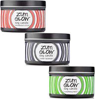 Indigo Wild Zum Glow Aromatherapy Soy Candles Set, 7oz: Rosemary-Mint, Sandalwood-Citrus, Cedar-Lavender