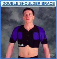 Proline Double Shoulder Brace - Black - Small/Medium