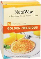 NutriWise - Golden Delicious Protein Diet Pancake Mix (7/Box) by NutriWise