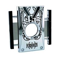 Prometheus HF4 Limited Edition Stainless Steel Double Blade 60 Ring Gauge Cigar Cutter