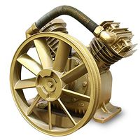 Stark 5-5.5HP Dual Piston V Style Twin Cylinder Air Compressor Head Pump Replacement Air Compressor Pump 145 PSI