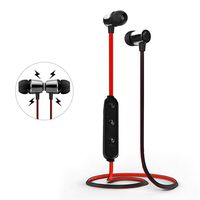 Miseku Bluetooth Neckband Waterproof Sporting Earphones Stereo Wireless Earphones Earbud Headphones