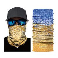 N-A IehauROR Seamless Kerchief Bandanas for Dust, Outdoors, Festivals, Sports Summer Neck Gaiter Scarf Breathable Bandana (Babysbreath)