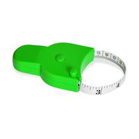 WIN TAPE 150cm / 60 '' Accurate Green Body Tape Measure with Push Button, Measuring Arms and Waist