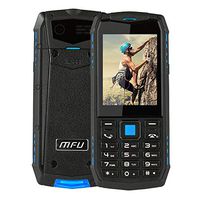 Alexsix MFU A903S 3G Networks IP68 Waterproof 2.8 Inch 2700mAh True Wireless Bluetooth GPRS Dual Camera Dual SIM Card Feature Phone