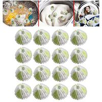 ERIUAES Pet Hair Remover for Laundry-16PC Lint Remover Washing Balls Reusable Dryer Balls Washer from Dogs and Cats (A)