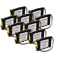 10pc Exell 6V 1000mAh (5xAA) NiCd Custom Battery Pack w/Wire Leads