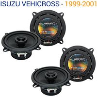Compatible with Isuzu VehiCROSS 1999-2001 Factory Speaker Replacement Harmony (2) R5 Package