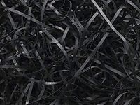 Black Veryfine Cut Paper Shred 10 lb Box ~ Spring-fillÂ Shred - WRAPS-SP10BK
