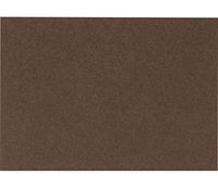 A9 Flat Card (5 1/2 x 8 1/2) - Chocolate Brown (250 Qty.)
