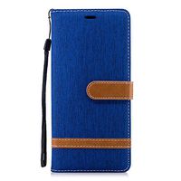 Samsung Galaxy Note 9 / N960 Case, Lomogo Leather Wallet Case with Kickstand Card Holder Shockproof Flip Case Cover for Samsung Galaxy Note9 - LOBFE12757 Sapphire