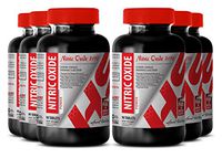 Nitric Oxide Formula - 3150 MG Premium Nitric Oxide Power - Increase Focus (6 Bottles)