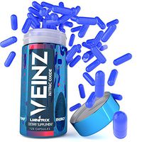 VEINZ Pills - Best Nitric Oxide Booster w/ALA, L-Arginine and L-Citrulline- Top Muscle Mass & Pump Supplement - 120 Capsules