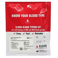 Blood Type Test Kit - 2 Tests - Eldoncard Home Blood Testing Kits (Complete Kit)