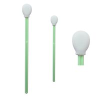 Round Head 7.09'' Long Handle Foam Tip Cleaning Swabs Sponge Stick for Inkjet Printer, Printhead, Camera, Cleanroom, Optical Lens, Gun, Automotive Detailing, Optical Equipment CK-FSL-708 (50)