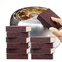 Adpartner 10PCS Magic Emery Sponge Brush Eraser Cleaner Kitchen Rust Cleaning Tool Home Cleansing Carborundum Nano Sponges Set