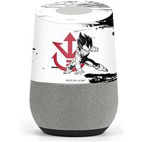 Skinit Decal Audio Skin for Google Home - Officially Licensed Dragon Ball Z Vegeta Wasteland Design