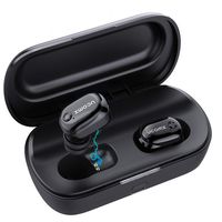DACOM Bluetooth Headphones Bluetooth 5.0 True Wireless Earphones in-Ear Stereo with HD Microphone Binaural Calls, One-Step Pairing with 【 2000mAh Charging Case】 for iPhone Android.