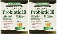 Nature's Bounty Ultra Probiotic 10, 240 Count ( in 2 Bottles )