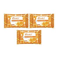 Zuci Deep Pore Cleansing Wipes with Citrus Fruit Extracts (Pack of 3=45 Wipes)