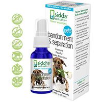 Siddha Remedies Abandonment & Separation for Pets | Natural Homeopathic Remedy for Dogs, Cats, and Animals | Naturally Helps Animals with Fears and Obsessive Behaviors | Supports Healthy Independence