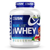 USN Supplements BlueLab 100 Percent Whey Protein Powder - Keto Friendly, Low Carb and Low Calorie